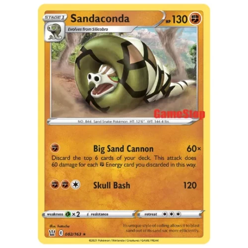 Sandaconda - 082/163 (Gamestop Exclusive) Sealed Promo